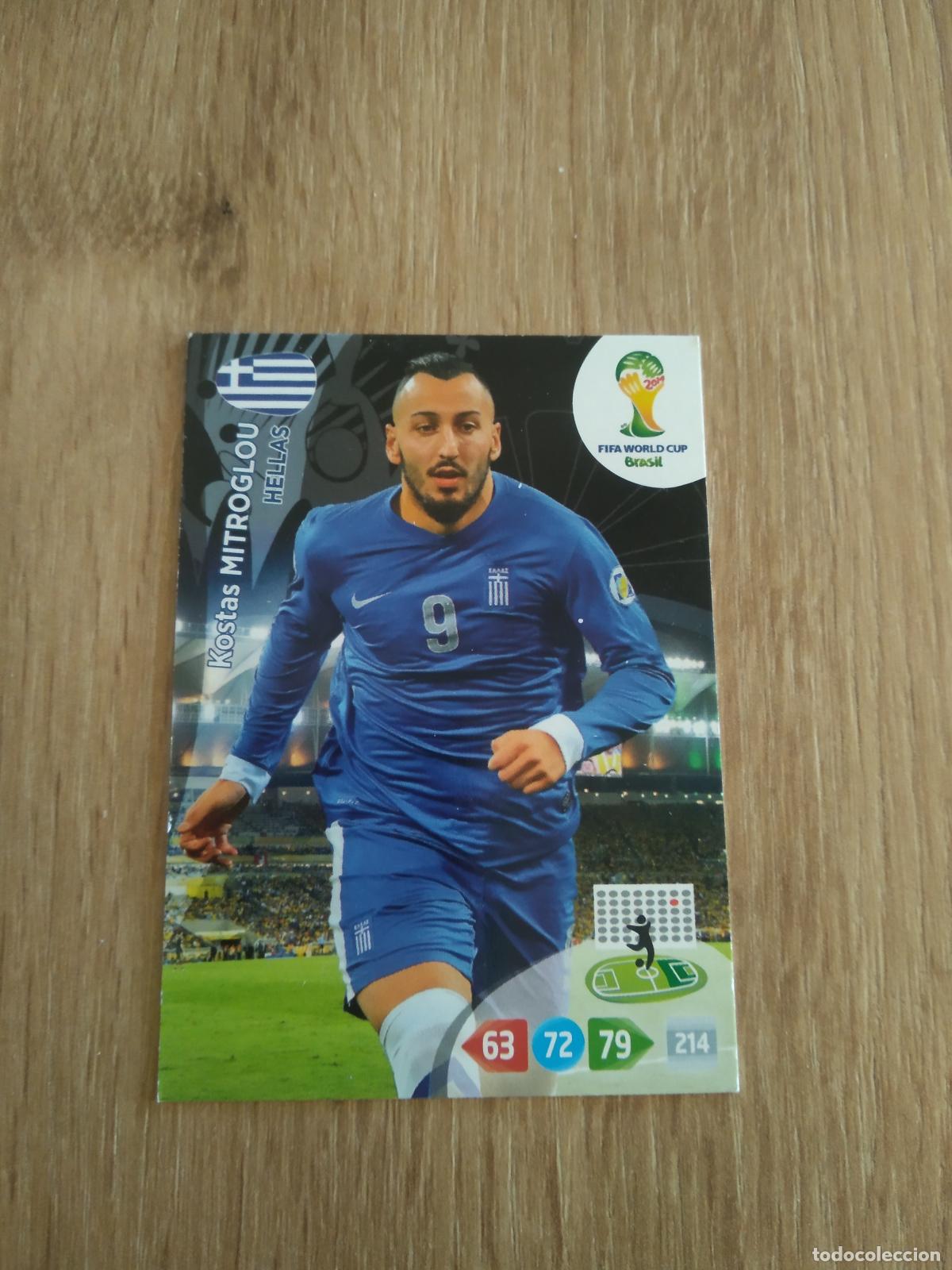 Cromos de F&uacute;tbol: MITROGLOU GRECIA HELLAS CROMO FUTBOL PANINI ADRENALYN MUNDIAL 2014 WORLD CUP COPA DEL MUNDO