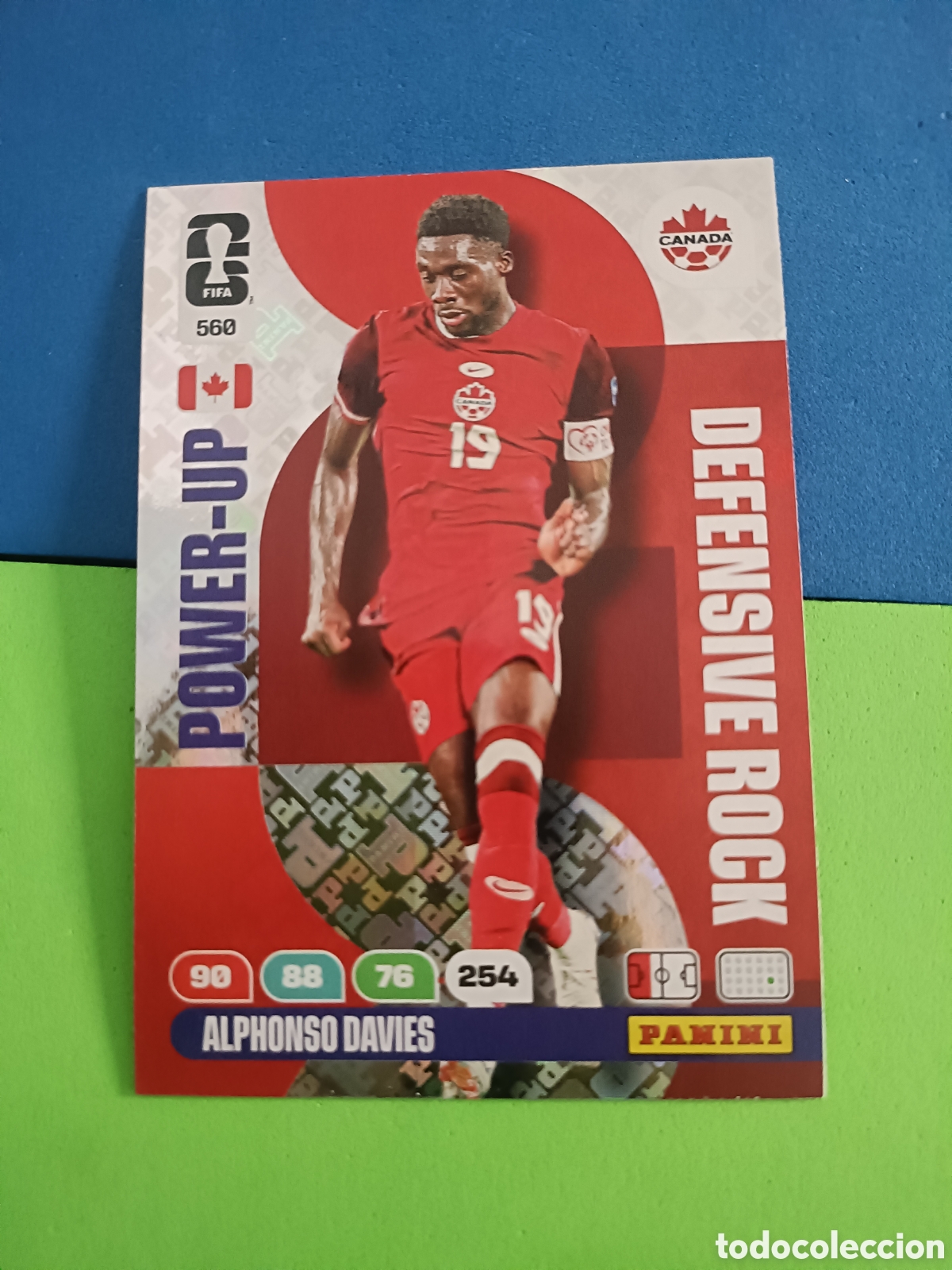 Cromos de F&uacute;tbol: Adrenalyn XL Fifa World cup 2026 mundial - Power Up 560 Alphonso Davies
