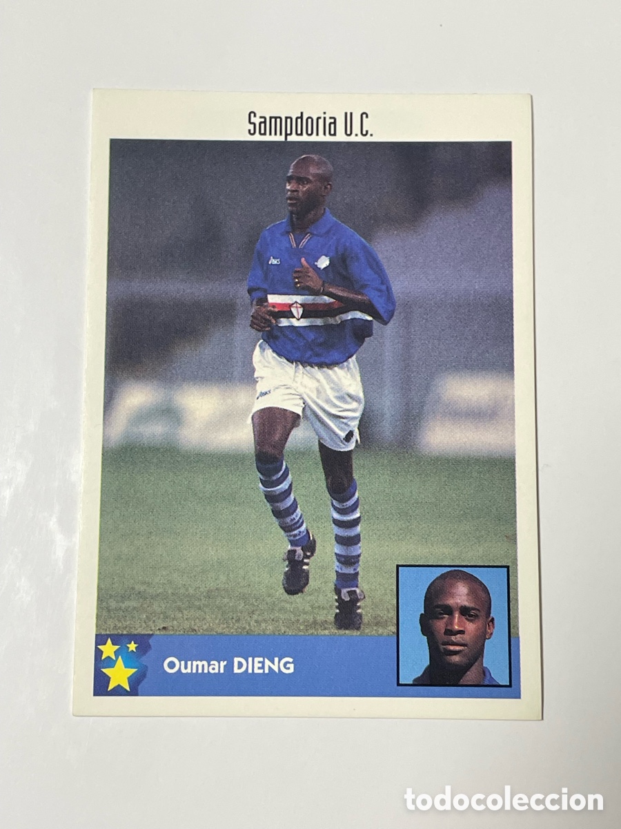 Cartes &agrave; collectionner de Football: Oumar Dieng Sampdoria Panini Los mejores equipos de Europa 1997/98 #240