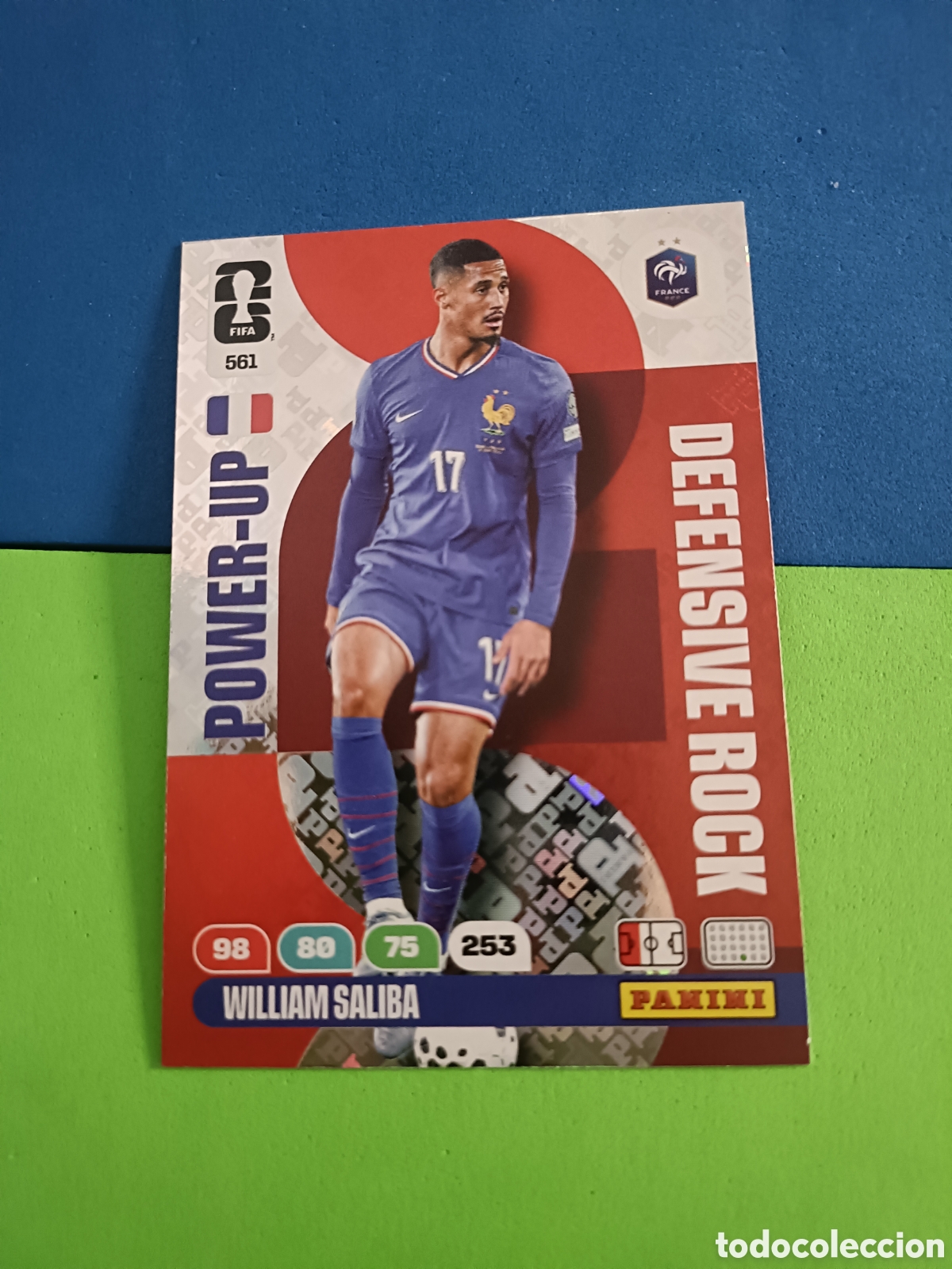 Cartes &agrave; collectionner de Football: Adrenalyn XL Fifa World cup 2026 mundial - Power Up 561 Saliba