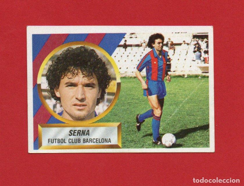 Cartes &agrave; collectionner de Football: ESTE 88 89 SERNA DEL FC BARCELONA FICHAJE N&ordm; 10 NUEVO SIN PEGAR ESTE 1988 1989