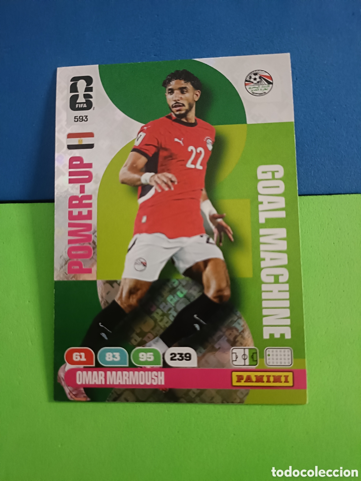 Cartes &agrave; collectionner de Football: Adrenalyn XL Fifa World cup 2026 mundial - Power Up 593 Marmoush