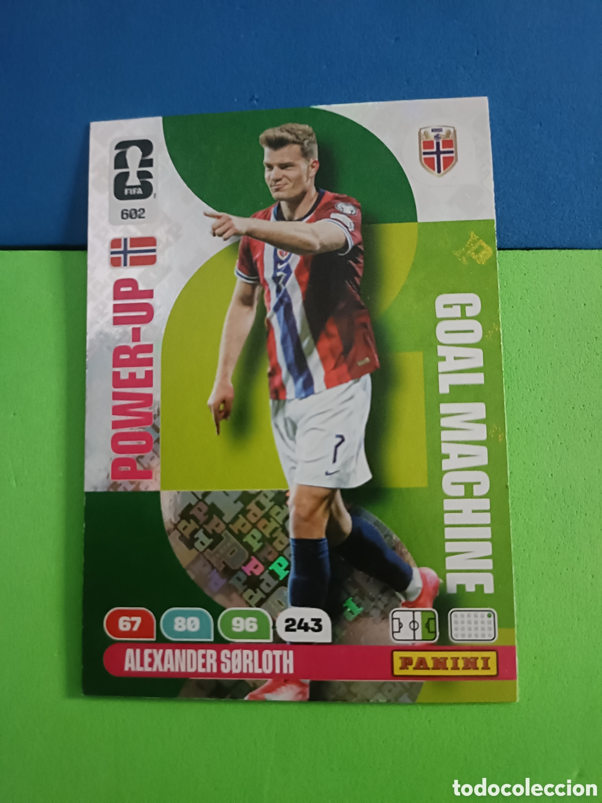 Cartes &agrave; collectionner de Football: Adrenalyn XL Fifa World cup 2026 mundial - Power Up 602 Sorloth