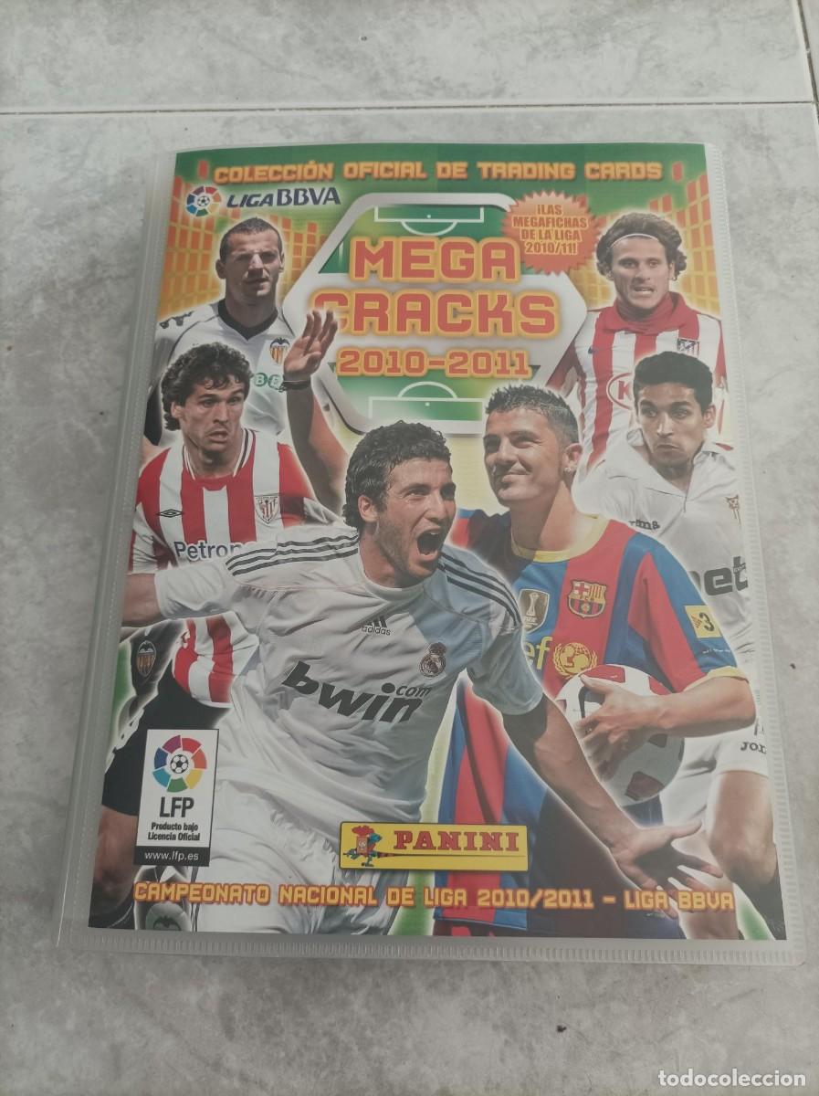 Fu&szlig;ball-Sticker: Album futbol megacracks 2010/11 completo con mas de 200 cromos firmados-VER FOTOS-