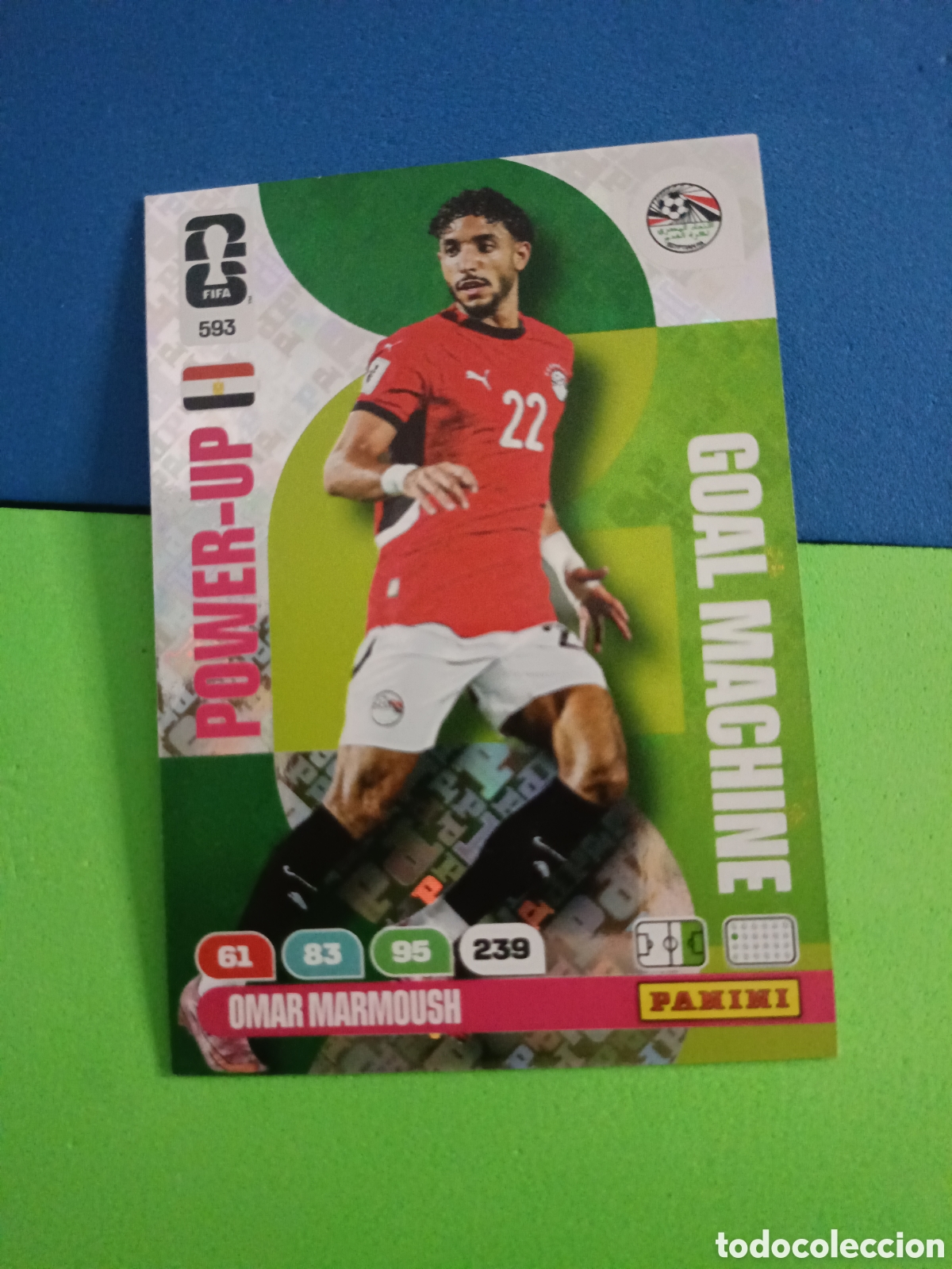 Cartes &agrave; collectionner de Football: Adrenalyn XL Fifa World cup 2026 mundial - Power Up 593 Marmoush