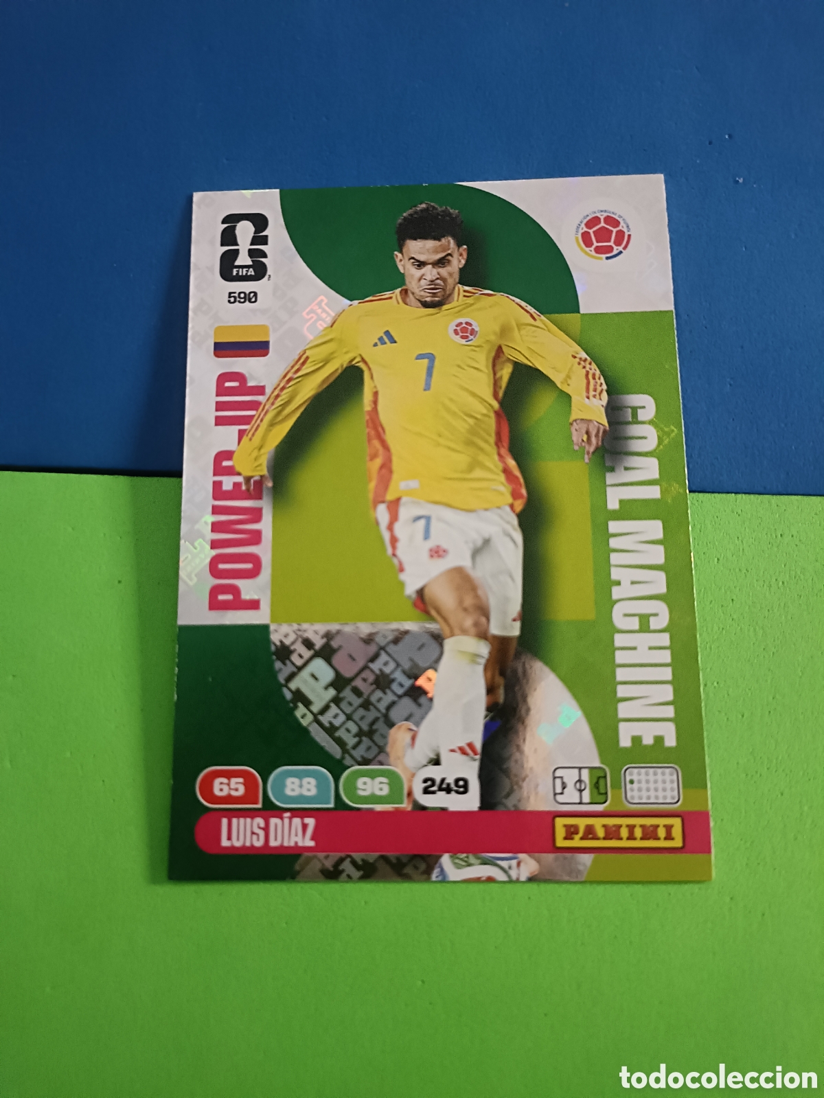 Cartes &agrave; collectionner de Football: Adrenalyn XL Fifa World cup 2026 mundial - Power Up 490 Luis D&iacute;az