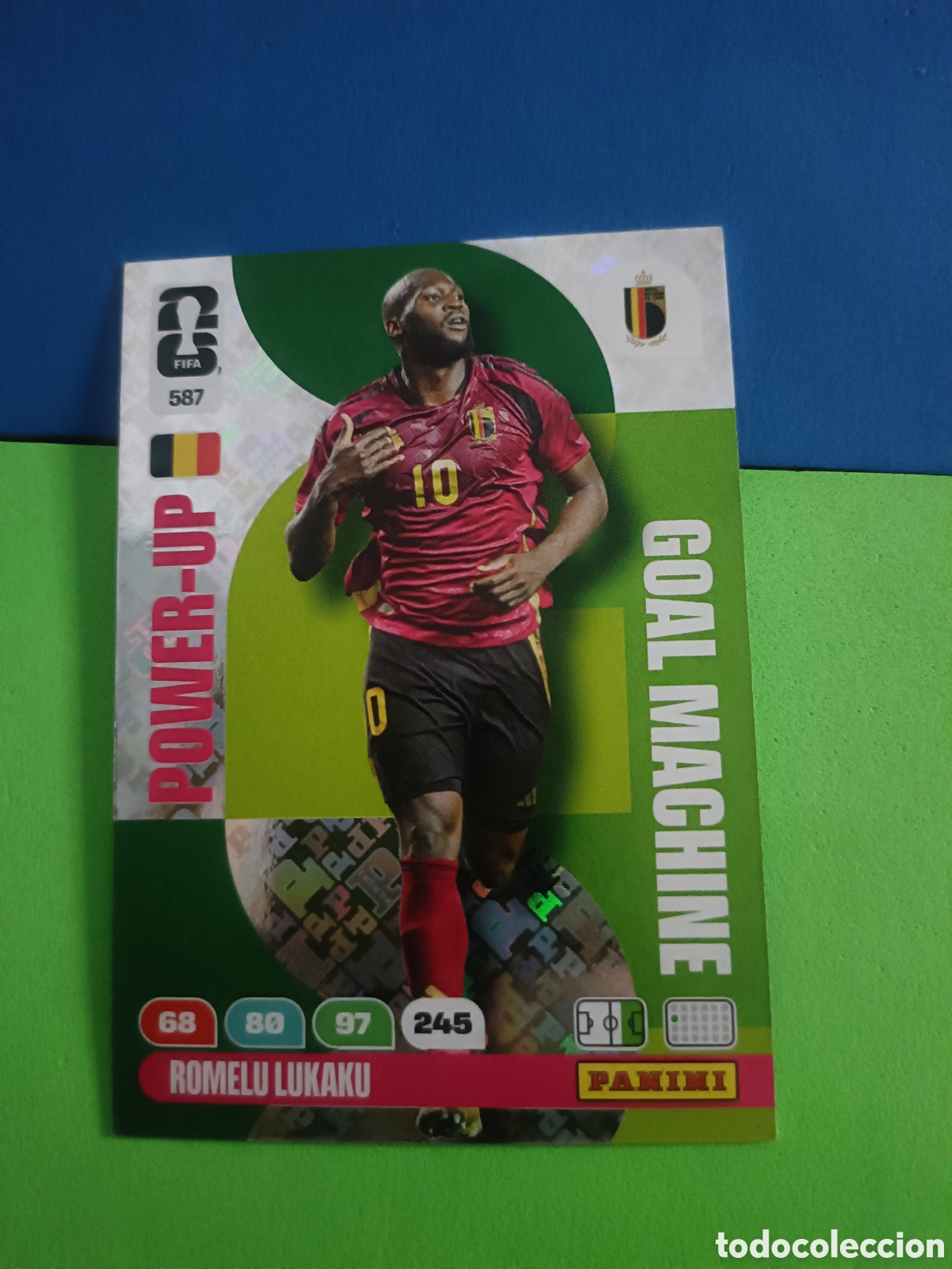 Cartes &agrave; collectionner de Football: Adrenalyn XL Fifa World cup 2026 mundial - Power Up 587 Lukaku