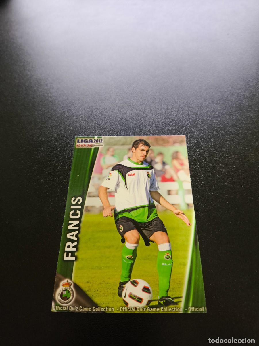 Cromos de F&uacute;tbol: 304 FRANCIS RACING DE SANTANDER MUNDICROMO LIGA 2011 2012 11 12 NO PANINI ESTE MEGACRACKS