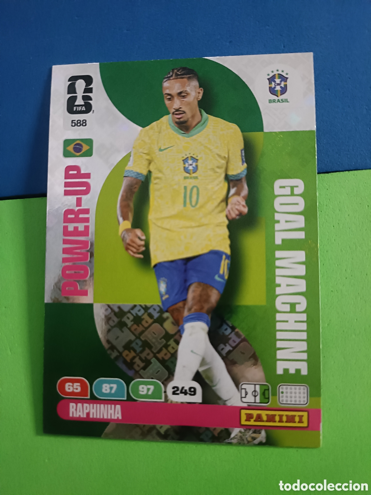 Cromos de F&uacute;tbol: Adrenalyn XL Fifa World cup 2026 mundial - Power Up 588 Raphinha