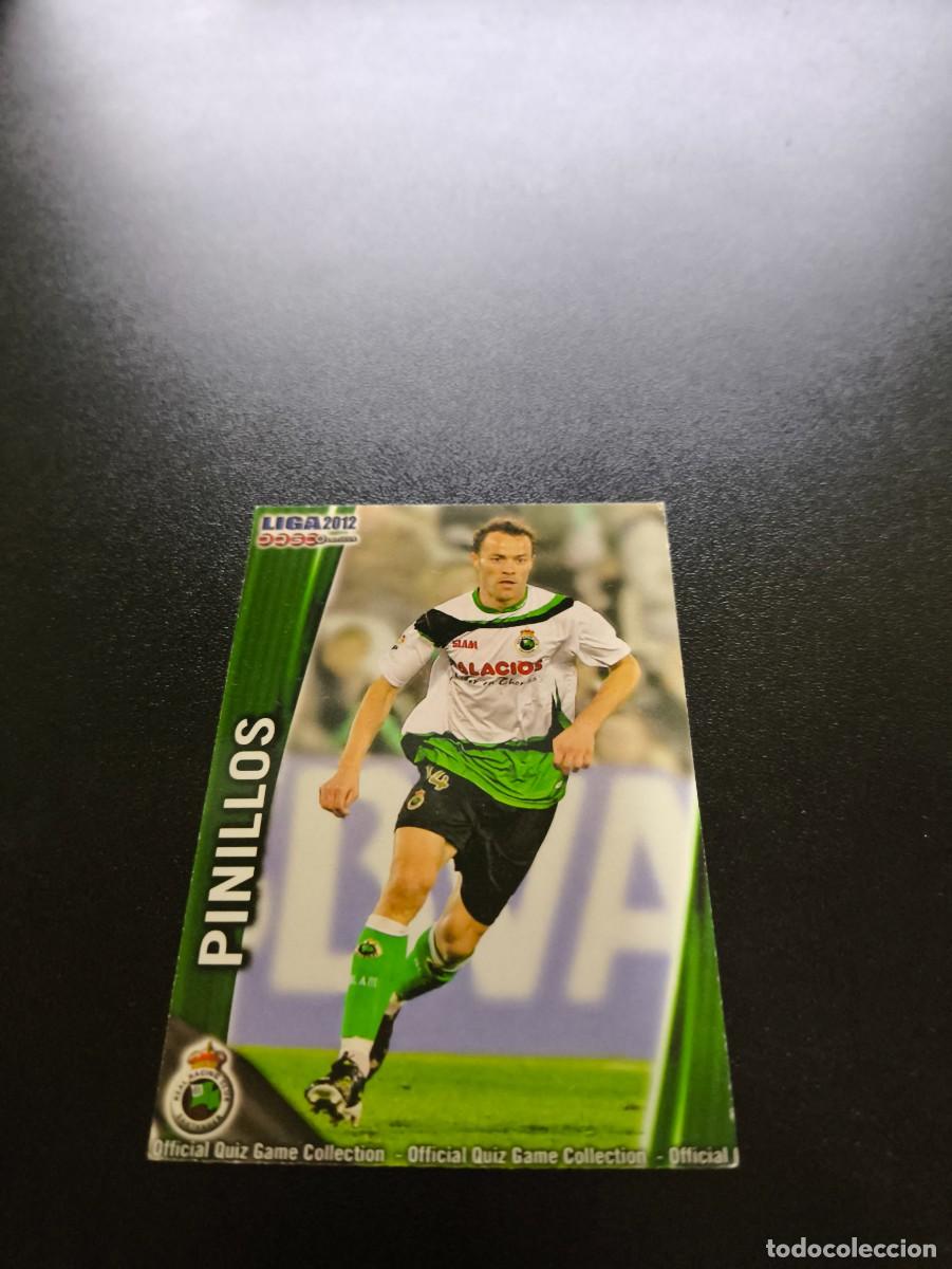 Cromos de F&uacute;tbol: 307 PINILLOS BAJA RACING DE SANTANDER MUNDICROMO LIGA 2011 2012 11 12 NO PANINI ESTE MEGACRACKS