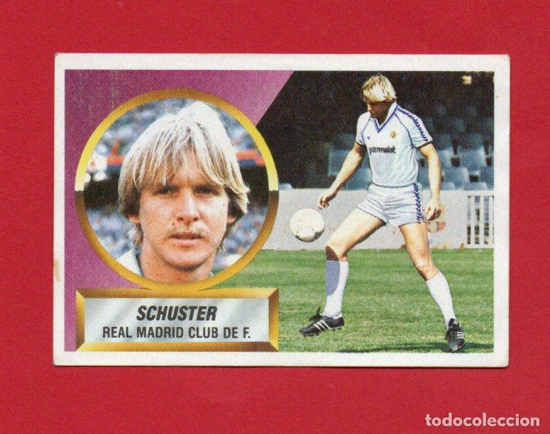 Cromos de F&uacute;tbol: ESTE 88 89 SCHUSTER DEL REAL MADRID ROOKIE NUEVO SIN PEGAR ESTE 1988 1989