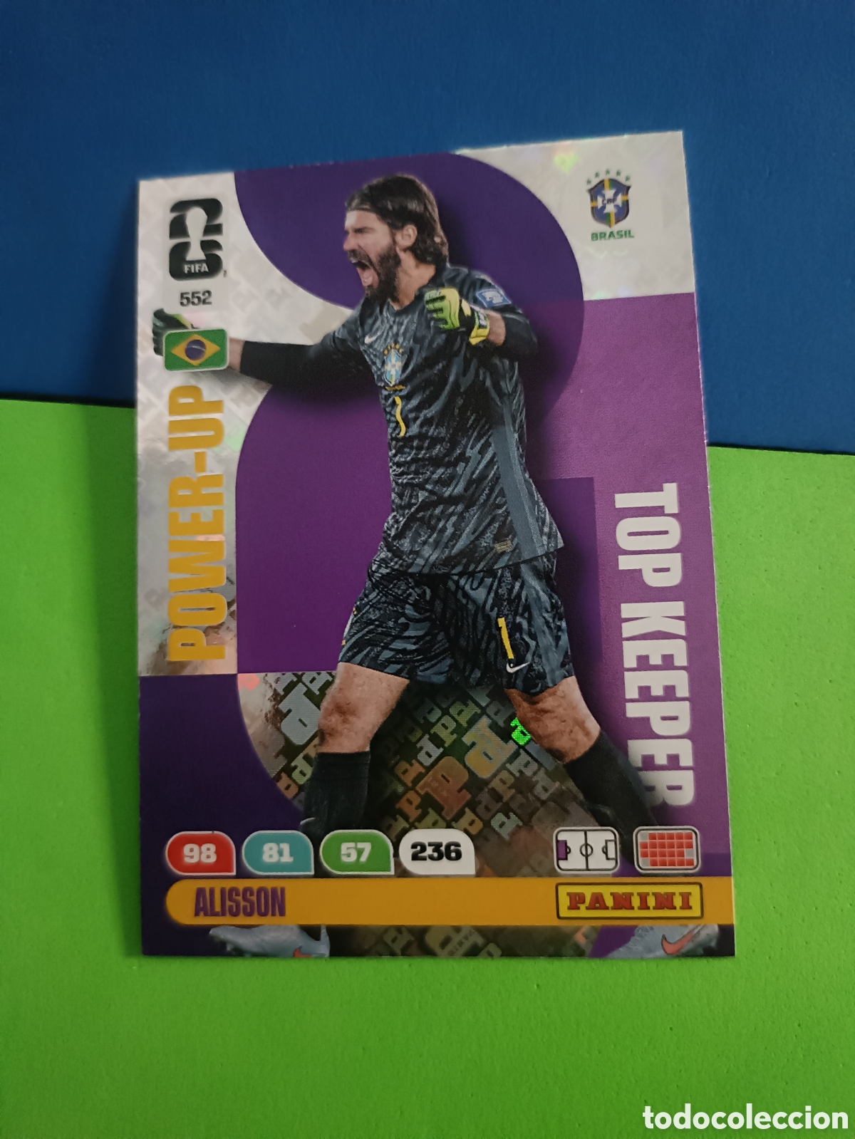 Cromos de F&uacute;tbol: Adrenalyn XL Fifa World cup 2026 mundial - Power Up 552 Alisson
