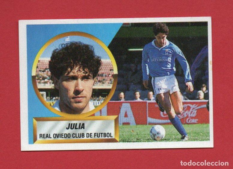 Cromos de F&uacute;tbol: ESTE 88 89 JULIA DEL REAL OVIEDO SIN # NUEVO SIN PEGAR ESTE 1988 1989