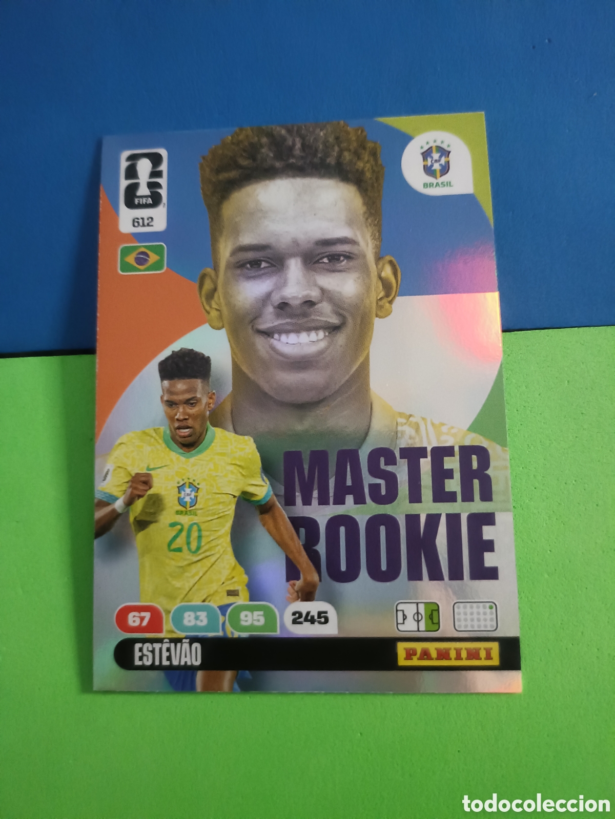 Cromos de F&uacute;tbol: Adrenalyn XL Fifa World cup 2026 mundial - Master Rookie 612 Estevao