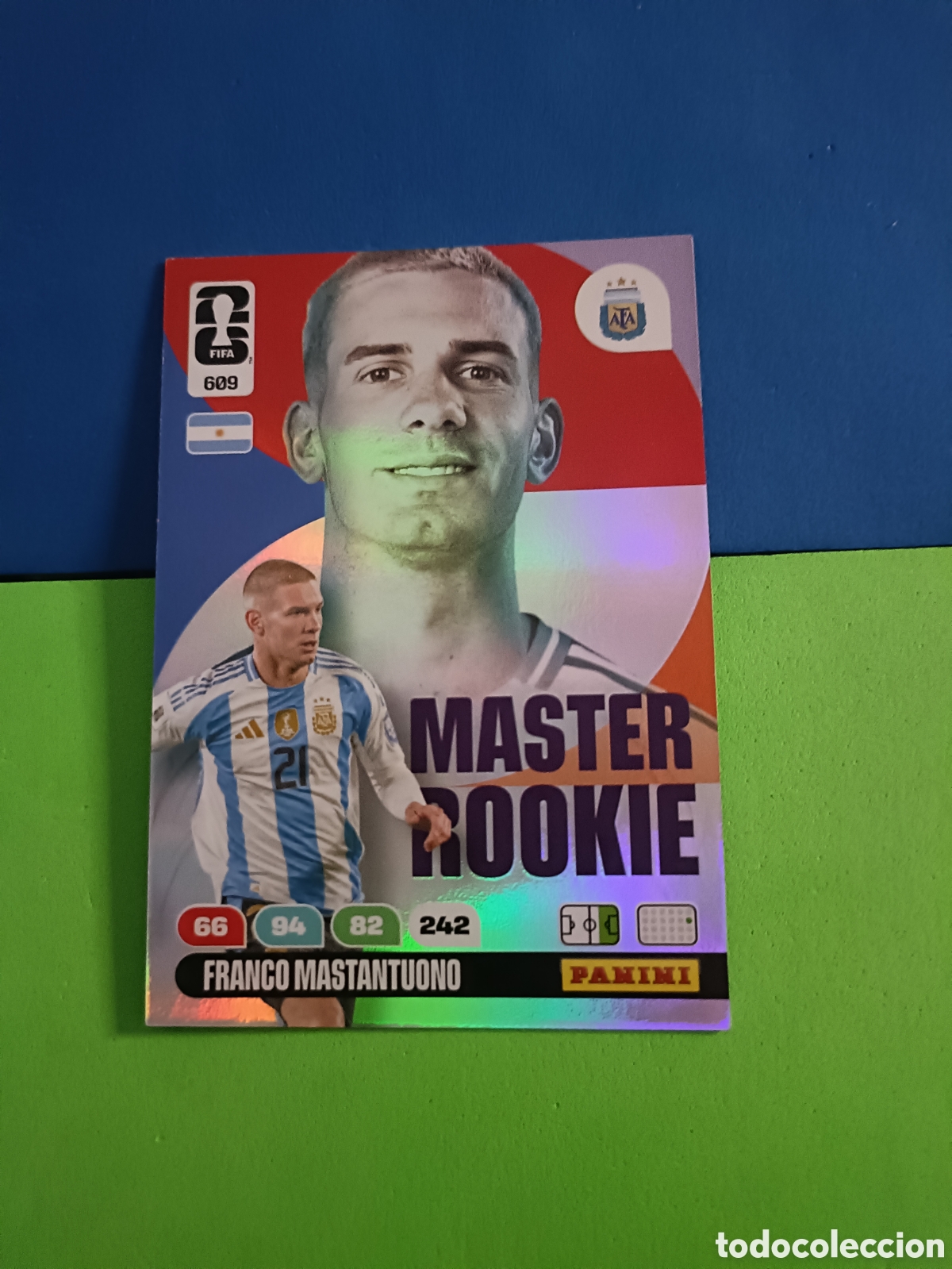 Cromos de F&uacute;tbol: Adrenalyn XL Fifa World cup 2026 mundial - Master Rookie 609 Mastantuono