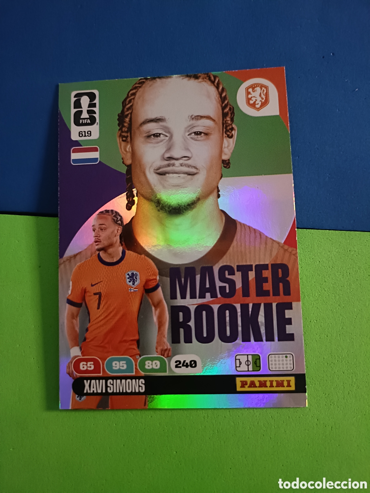 Cromos de F&uacute;tbol: Adrenalyn XL Fifa World cup 2026 mundial - Master Rookie 619 Xavi Simons