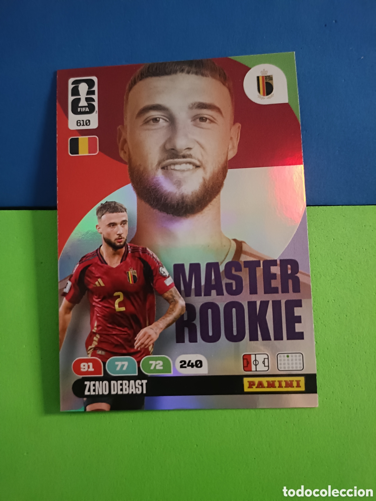 Cromos de F&uacute;tbol: Adrenalyn XL Fifa World cup 2026 mundial - Master Rookie 610 Debast