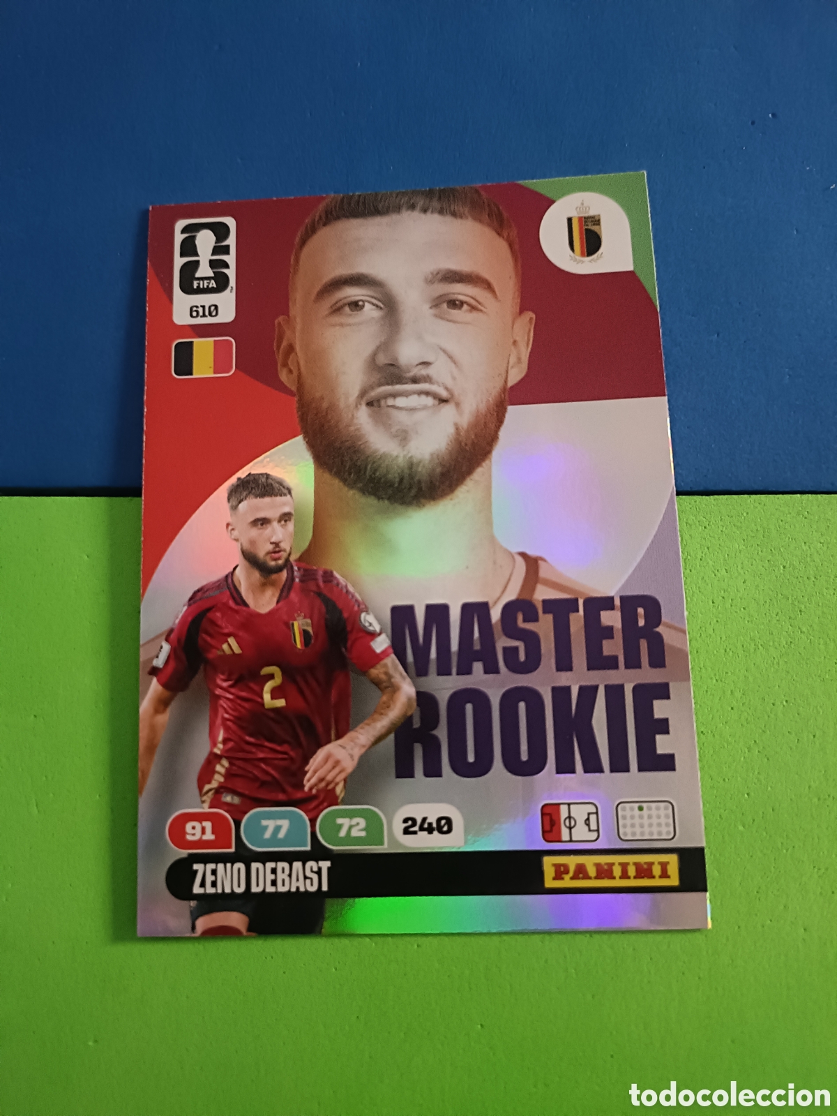 Cromos de F&uacute;tbol: Adrenalyn XL Fifa World cup 2026 mundial - Master Rookie 610 Debast