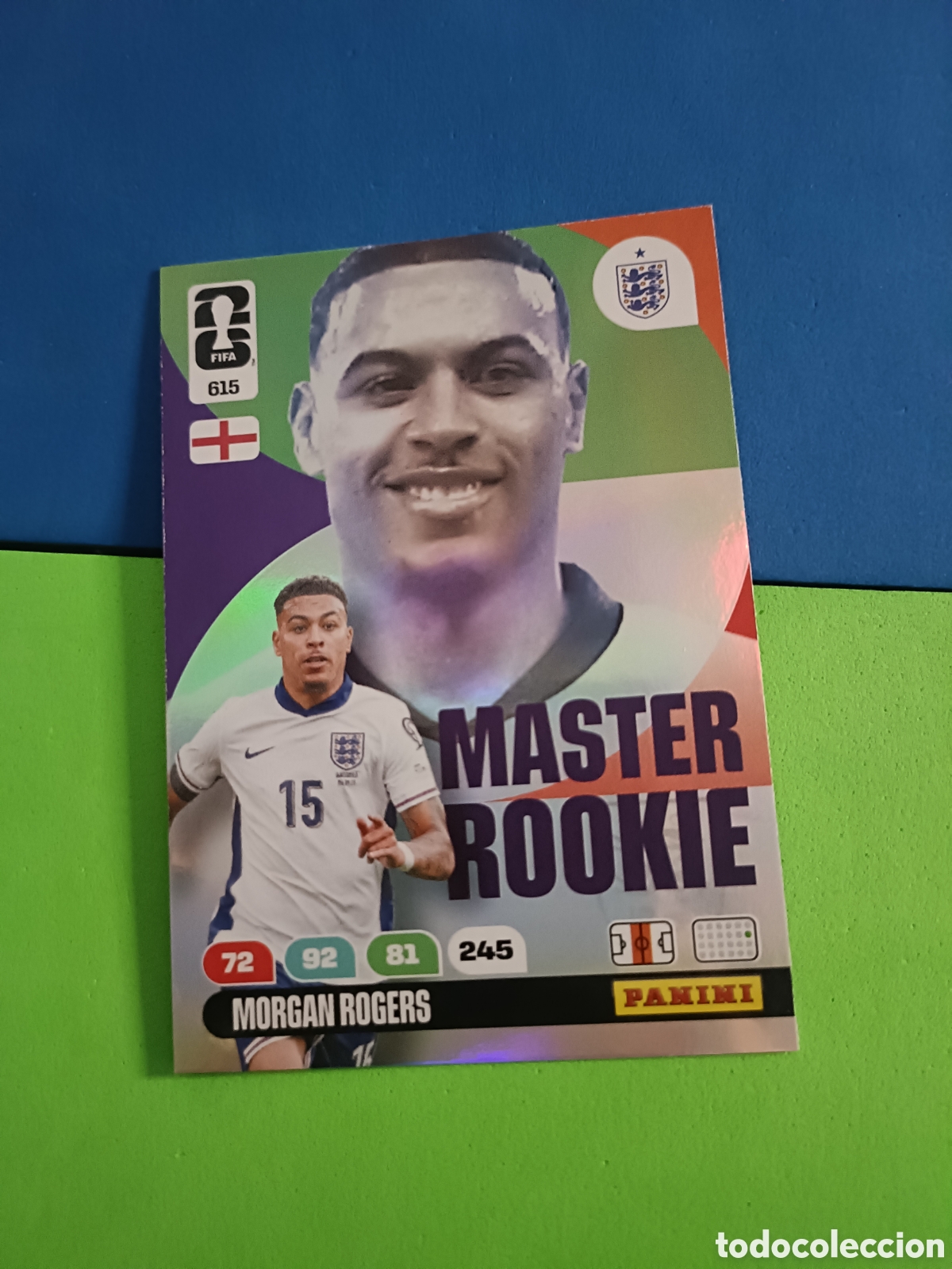 Cromos de F&uacute;tbol: Adrenalyn XL Fifa World cup 2026 mundial - Master Rookie 615 Rogers