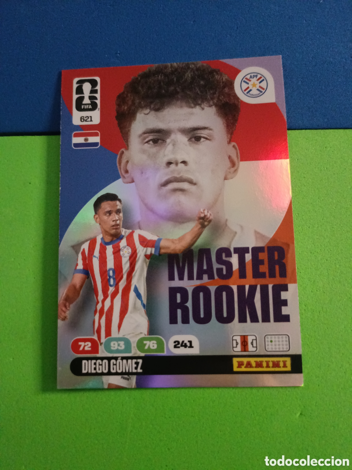 Cromos de F&uacute;tbol: Adrenalyn XL Fifa World cup 2026 mundial - Master Rookie 621 Diego Gomez