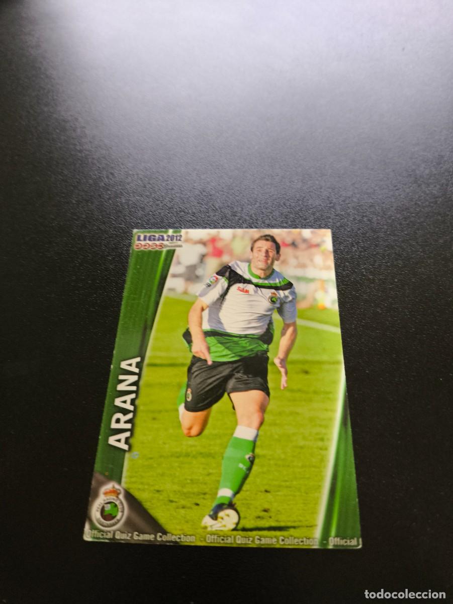 Cromos de F&uacute;tbol: 310 ARANA RACING DE SANTANDER MUNDICROMO LIGA 2011 2012 11 12 NO PANINI ESTE MEGACRACKS