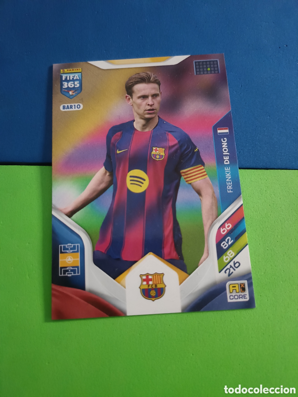 Cromos de F&uacute;tbol: PANINI Adrenalyn XL FIFA 365 2025 2026 25 26 - BAR 10 De Jong Barcelona