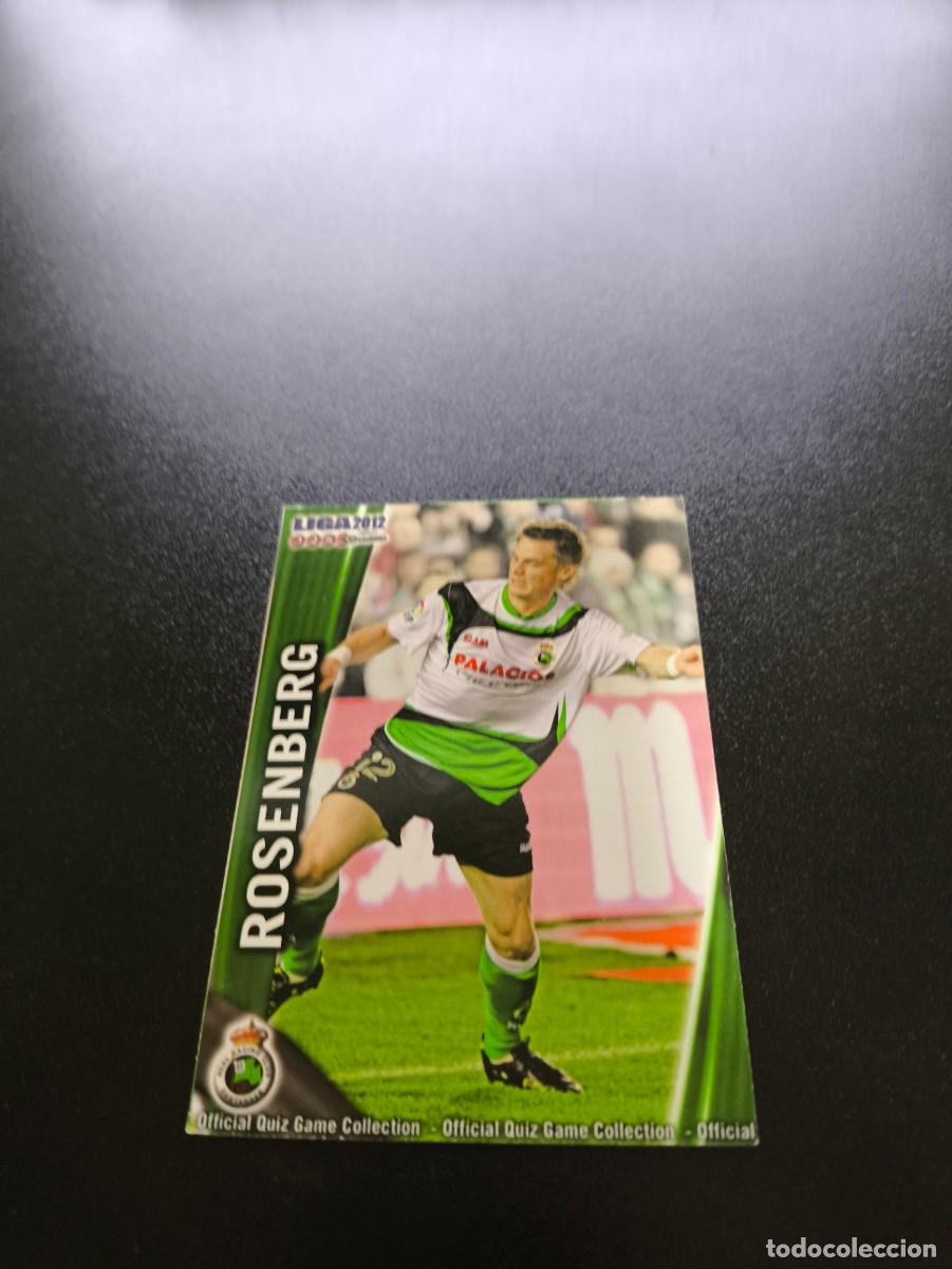 Fu&szlig;ball-Sticker: 318 Rosenberg BAJA RACING DE SANTANDER MUNDICROMO LIGA 2011 2012 11 12 NO PANINI ESTE MEGACRACKS