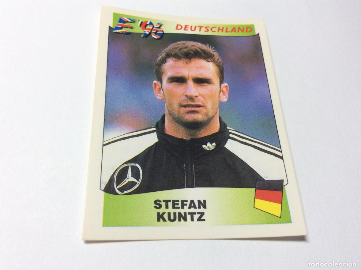 Cromos de F&uacute;tbol: 213 Stefan Kuntz Alemania UEFA EURO 1996 PANINI