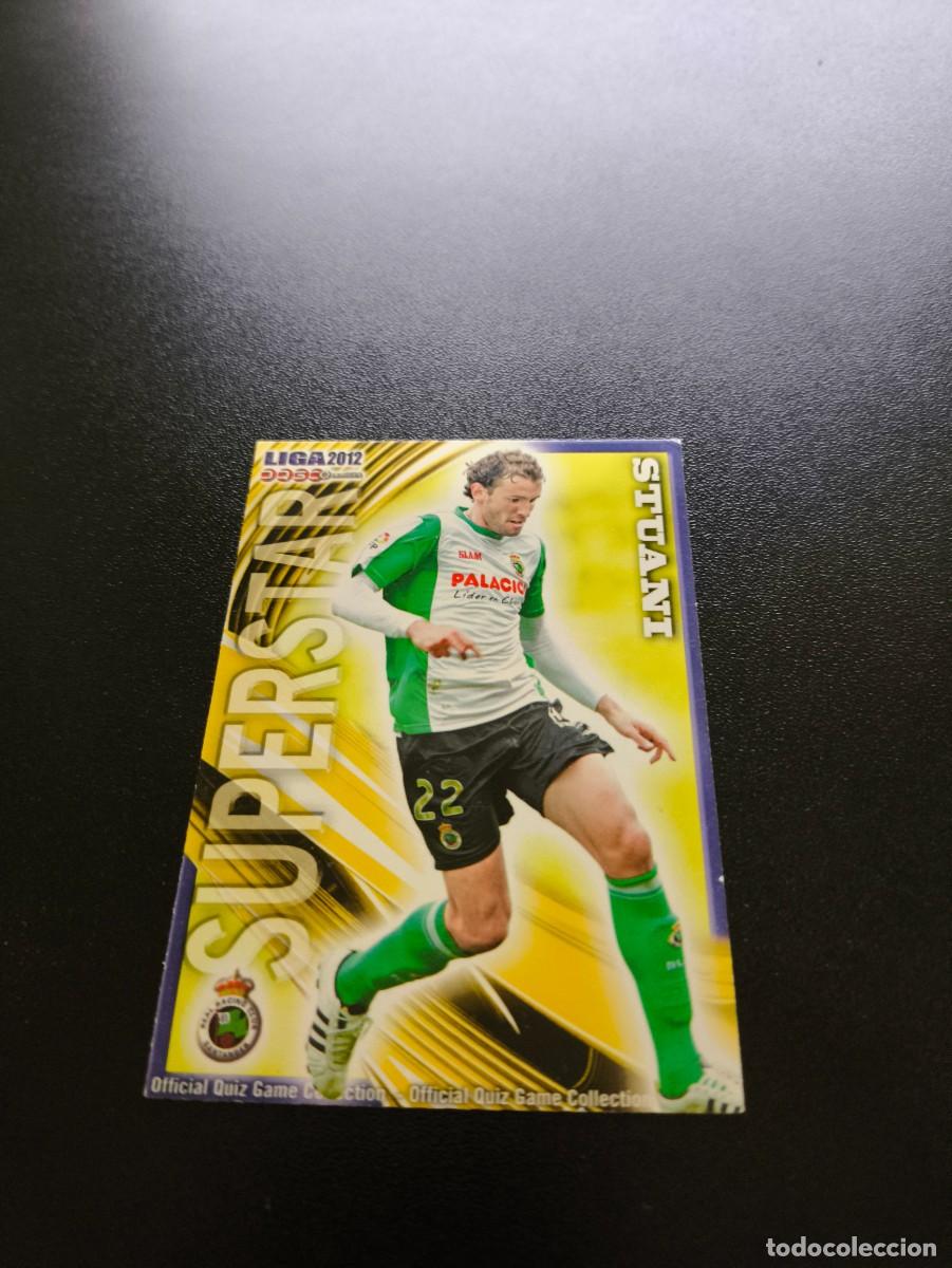 Figurine di Calcio: 323 STUANI SUPERSTAR MATE RACING SANTANDER MUNDICROMO LIGA 2011 2012 11 12 NO PANINI ESTE MEGACRACKS