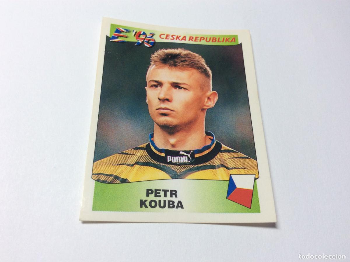 Cromos de F&uacute;tbol: 217 Petr Kouba Rep&uacute;blica Checa UEFA EURO 1996 PANINI