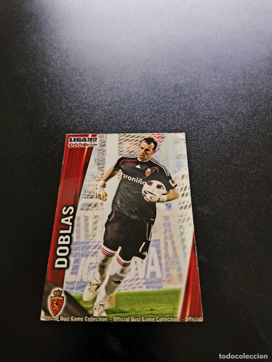Cromos de F&uacute;tbol: 328 DOBLAS BAJA ZARAGOZA MUNDICROMO LIGA 2011 2012 11 12 NO PANINI ESTE MEGACRACKS