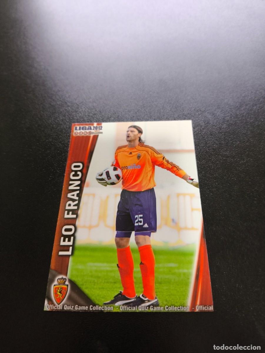 Cromos de F&uacute;tbol: 328 LEO FRANCO ALTA ZARAGOZA MUNDICROMO LIGA 2011 2012 11 12 NO PANINI ESTE MEGACRACKS