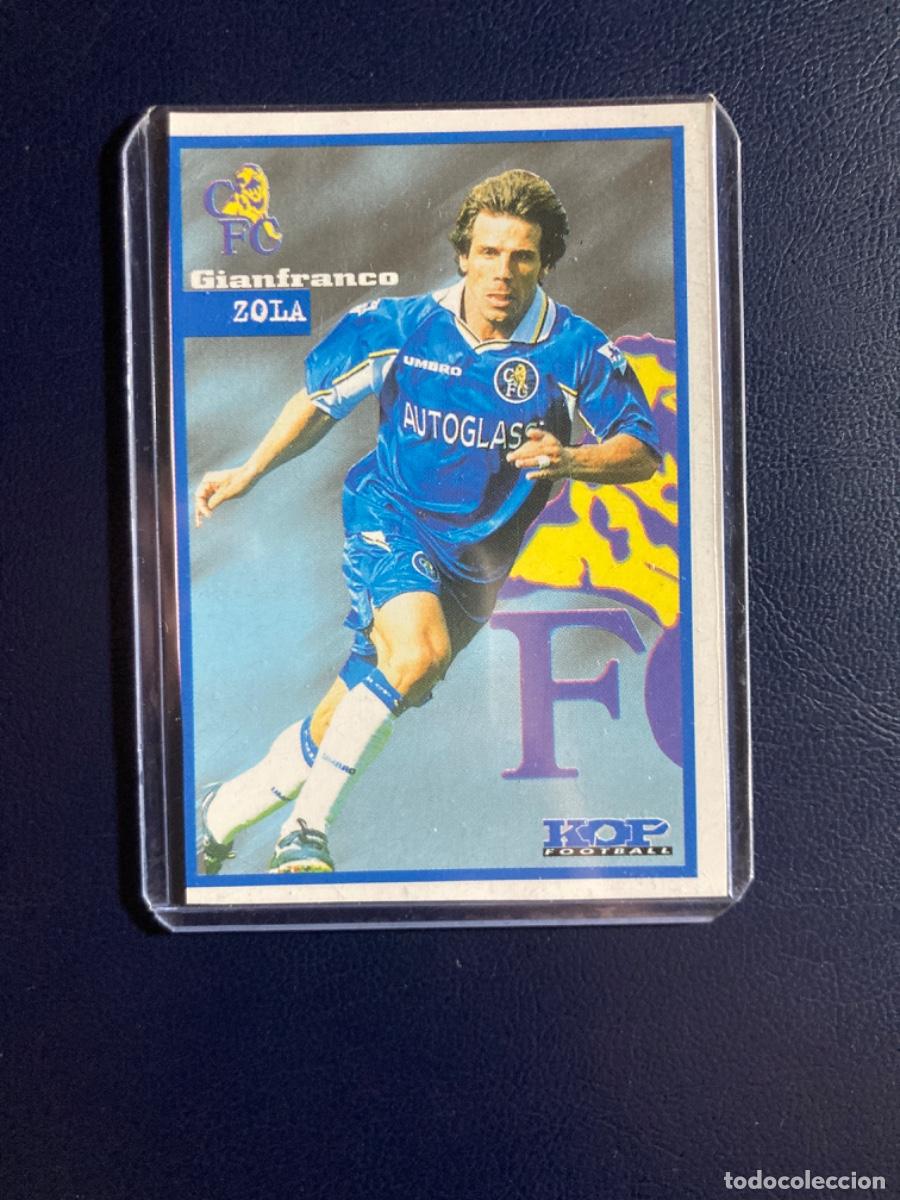 Cartes &agrave; collectionner de Football: Gianfranco Zola - Chelsea - KOP FOOTBALL 1999 - RARA