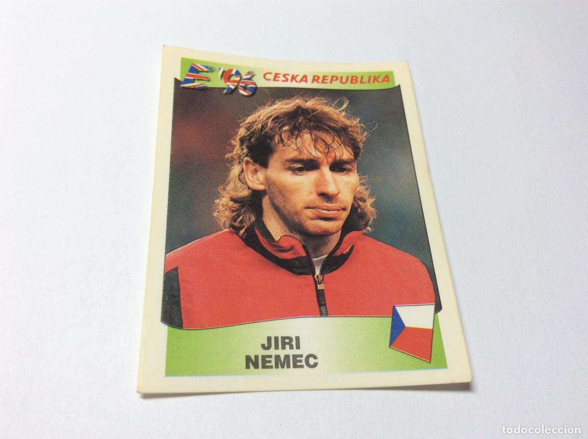 Cartes &agrave; collectionner de Football: 228 Jiri Nemec Rep&uacute;blica Checa UEFA EURO 1996 PANINI