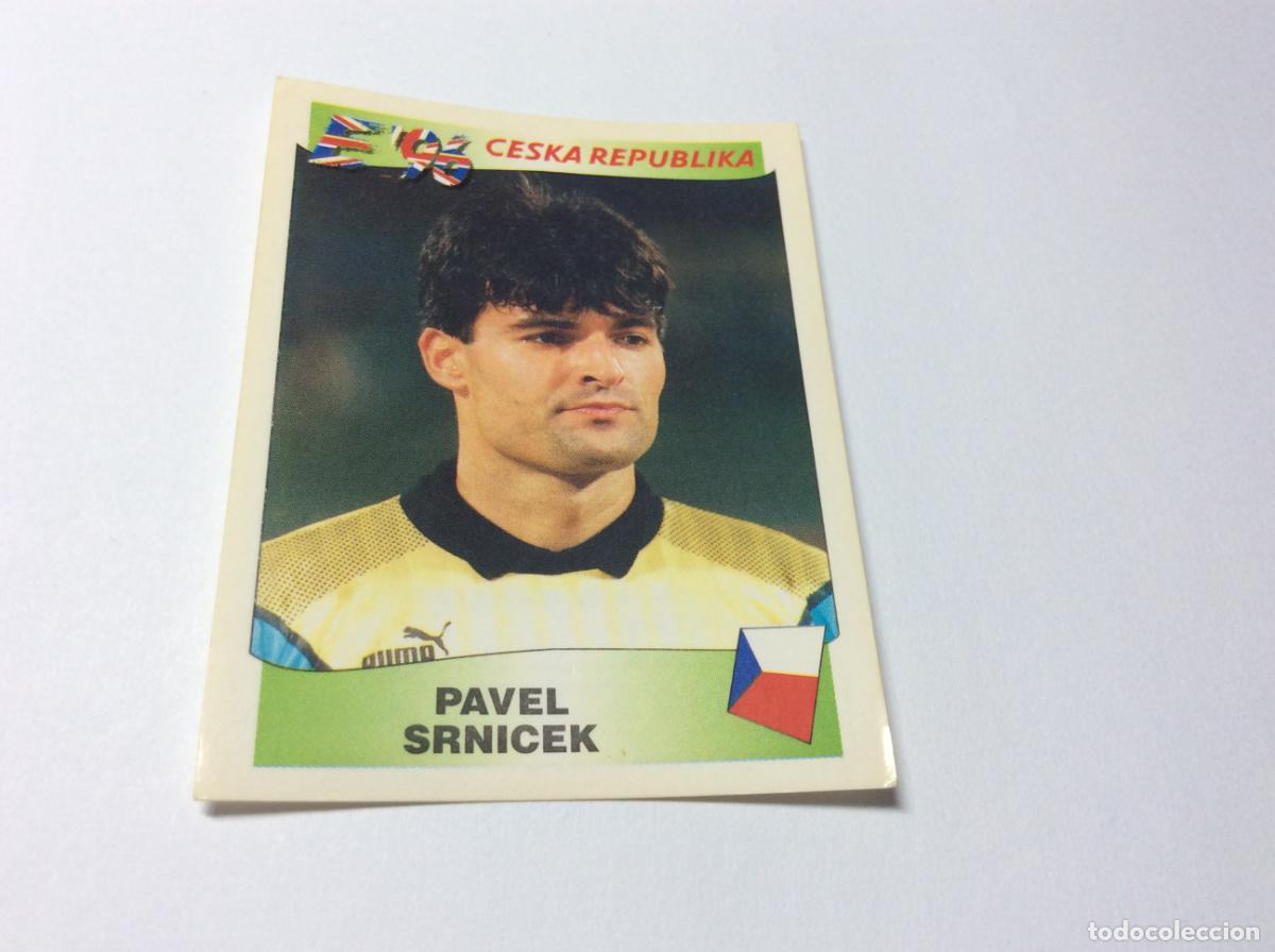 Cromos de F&uacute;tbol: 234 Pavel Srnicek Rep&uacute;blica Checa UEFA EURO 1996 PANINI