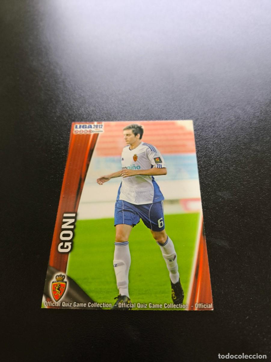 Cromos de F&uacute;tbol: 333 GONI BAJA ZARAGOZA MUNDICROMO LIGA 2011 2012 11 12 NO PANINI ESTE MEGACRACKS