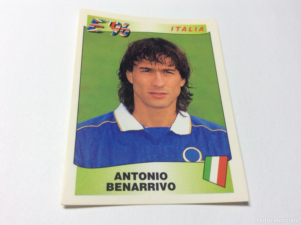 Cromos de F&uacute;tbol: 238 Antonio Benarrivo Italia UEFA EURO 1996 PANINI