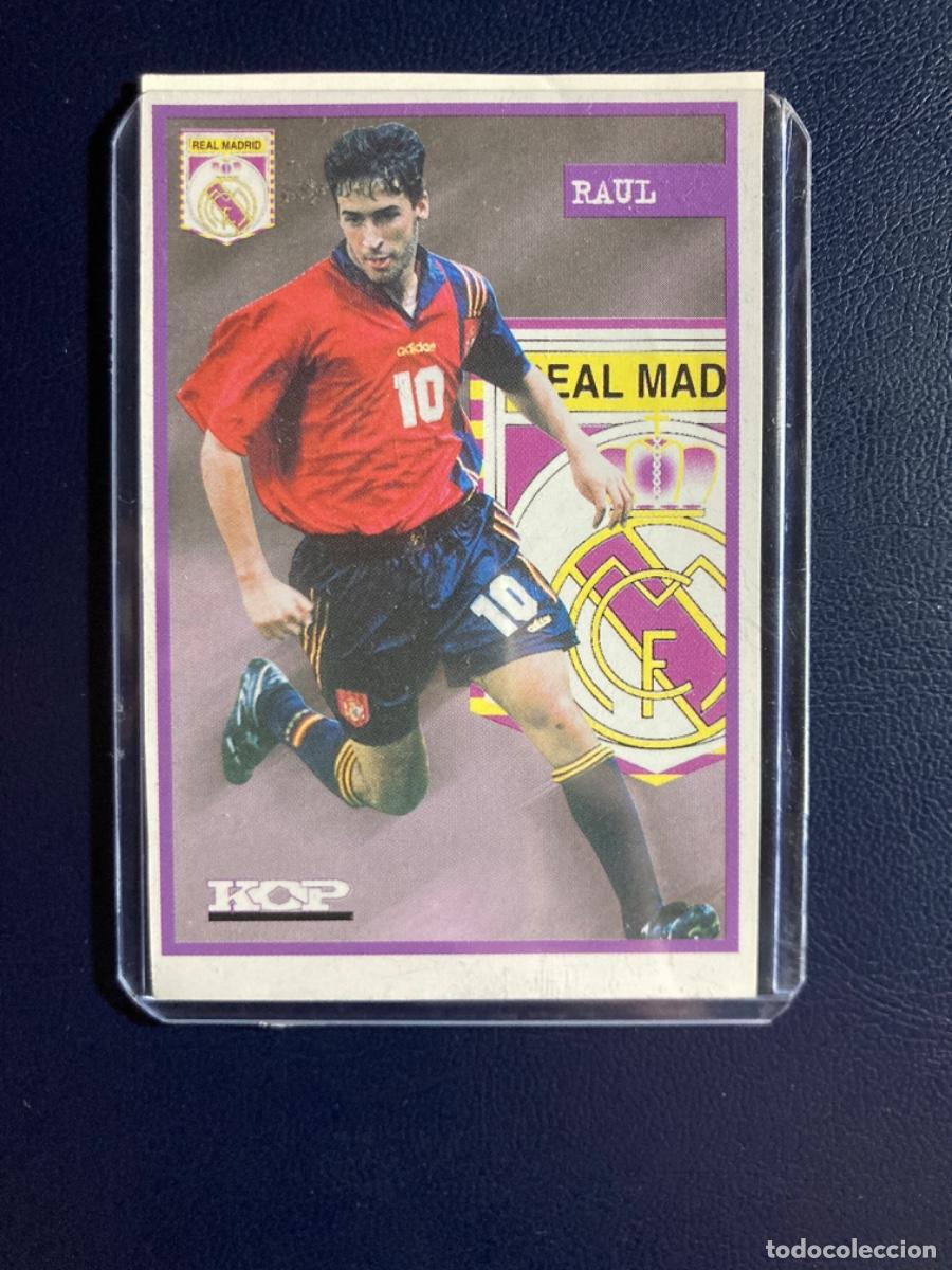 Cromos de F&uacute;tbol: Raul Gonzalez - Real Madrid - Espa&ntilde;a - KOP FOOTBALL 1999 - RARA