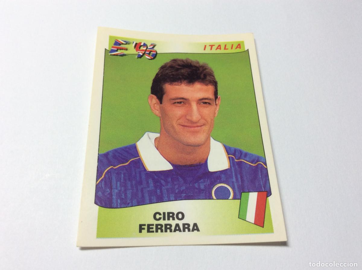 Cromos de F&uacute;tbol: 239 Ciro Ferrara Italia UEFA EURO 1996 PANINI