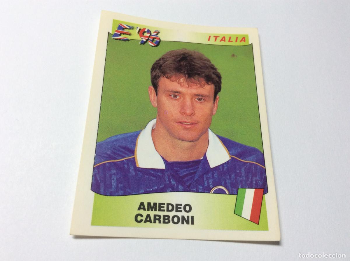 Cromos de F&uacute;tbol: 243 Amedeo Carboni Italia UEFA EURO 1996 PANINI