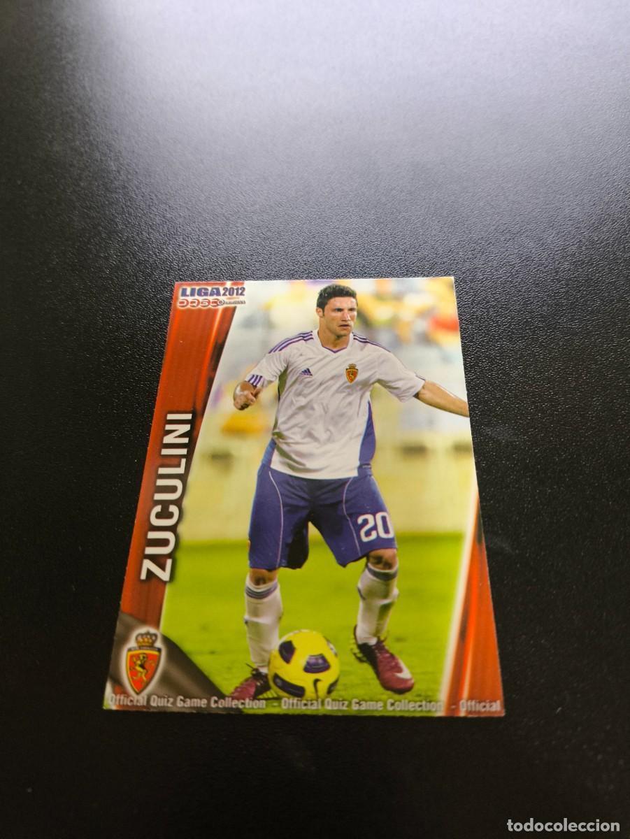 Cromos de F&uacute;tbol: 339 ZUCULINI ZARAGOZA MUNDICROMO LIGA 2011 2012 11 12 NO PANINI ESTE MEGACRACKS