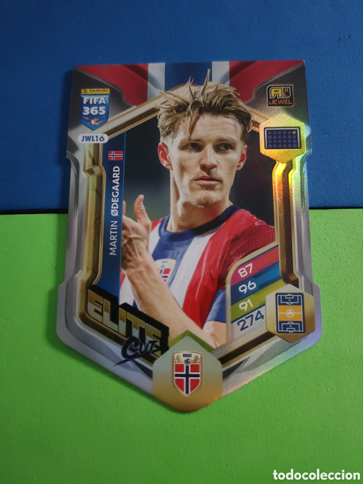 Cromos de F&uacute;tbol: PANINI Adrenalyn XL FIFA 365 2025 2026 25 26 - Elite Cut JWL 16 &Oslash;degaard
