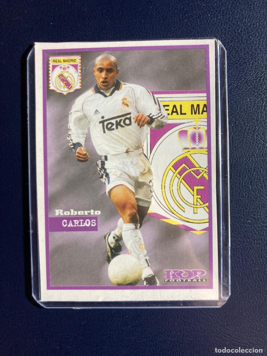 Cromos de F&uacute;tbol: Roberto Carlos - Real Madrid - KOP FOOTBALL 1999 - RARA
