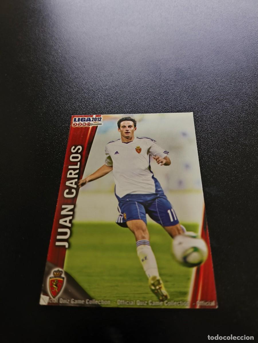 Cromos de F&uacute;tbol: 340 JUAN CARLOS ZARAGOZA MUNDICROMO LIGA 2011 2012 11 12 NO PANINI ESTE MEGACRACKS