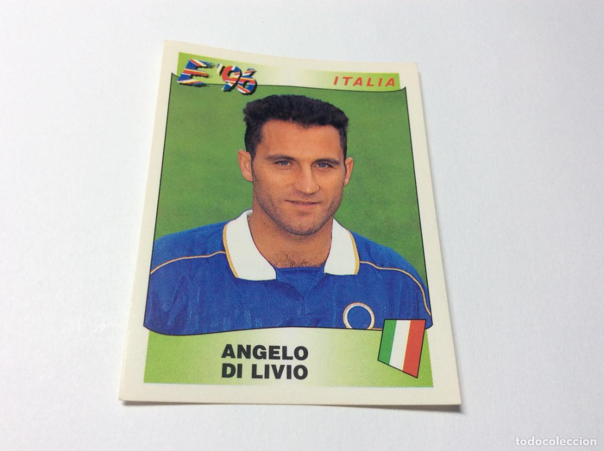 Cromos de F&uacute;tbol: 248 Angelo di Livio Italia UEFA EURO 1996 PANINI