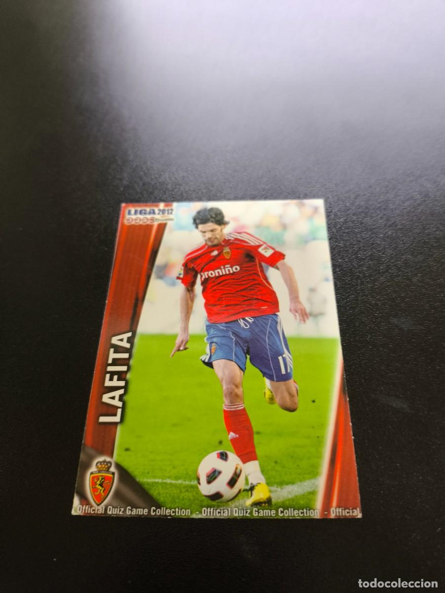 Cromos de F&uacute;tbol: 342 LAFITA ZARAGOZA MUNDICROMO LIGA 2011 2012 11 12 NO PANINI ESTE MEGACRACKS