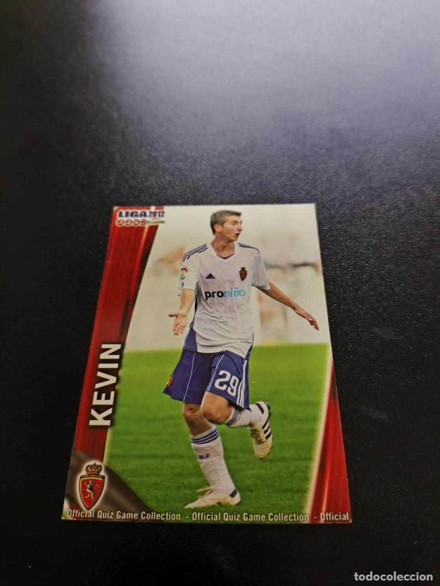 Cromos de F&uacute;tbol: 343 KEVIN ZARAGOZA MUNDICROMO LIGA 2011 2012 11 12 NO PANINI ESTE MEGACRACKS