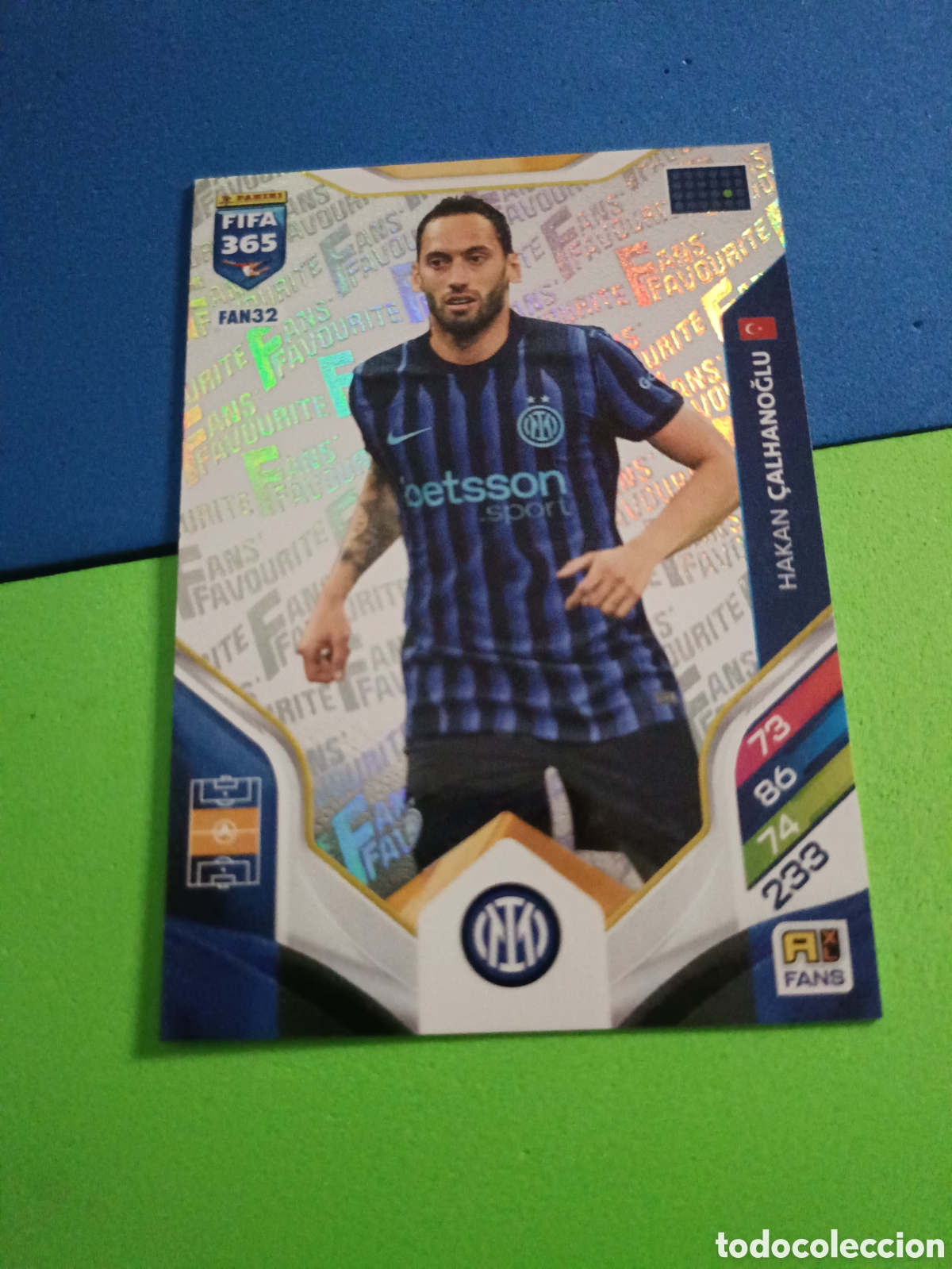 Cromos de F&uacute;tbol: PANINI Adrenalyn XL FIFA 365 2025 2026 25 26 - Fans Fauvorite FAN 32 &Ccedil;alhanoglu