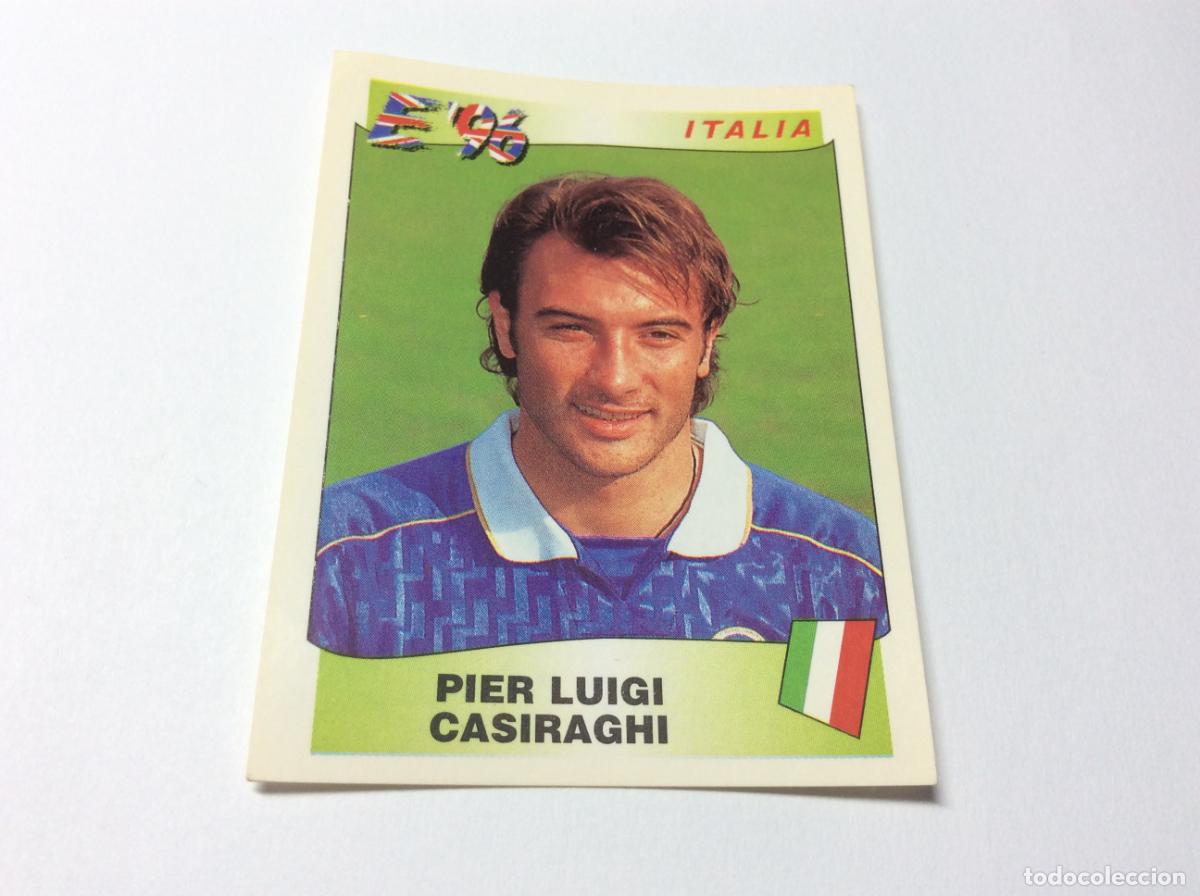 Cromos de F&uacute;tbol: 253 Pier Luigi Casiraghi Italia UEFA EURO 1996 PANINI