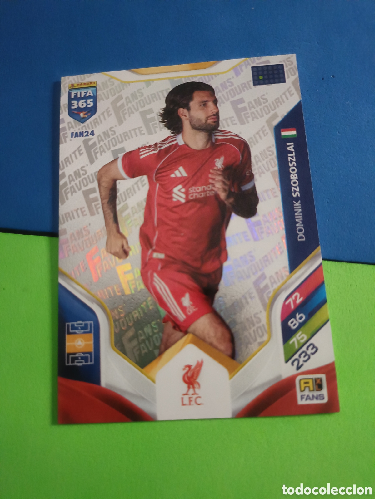 Cromos de F&uacute;tbol: PANINI Adrenalyn XL FIFA 365 2025 2026 25 26 - Fans Fauvorite FAN 24 Szoboszlai